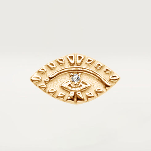 Evil Eye Ear Stud